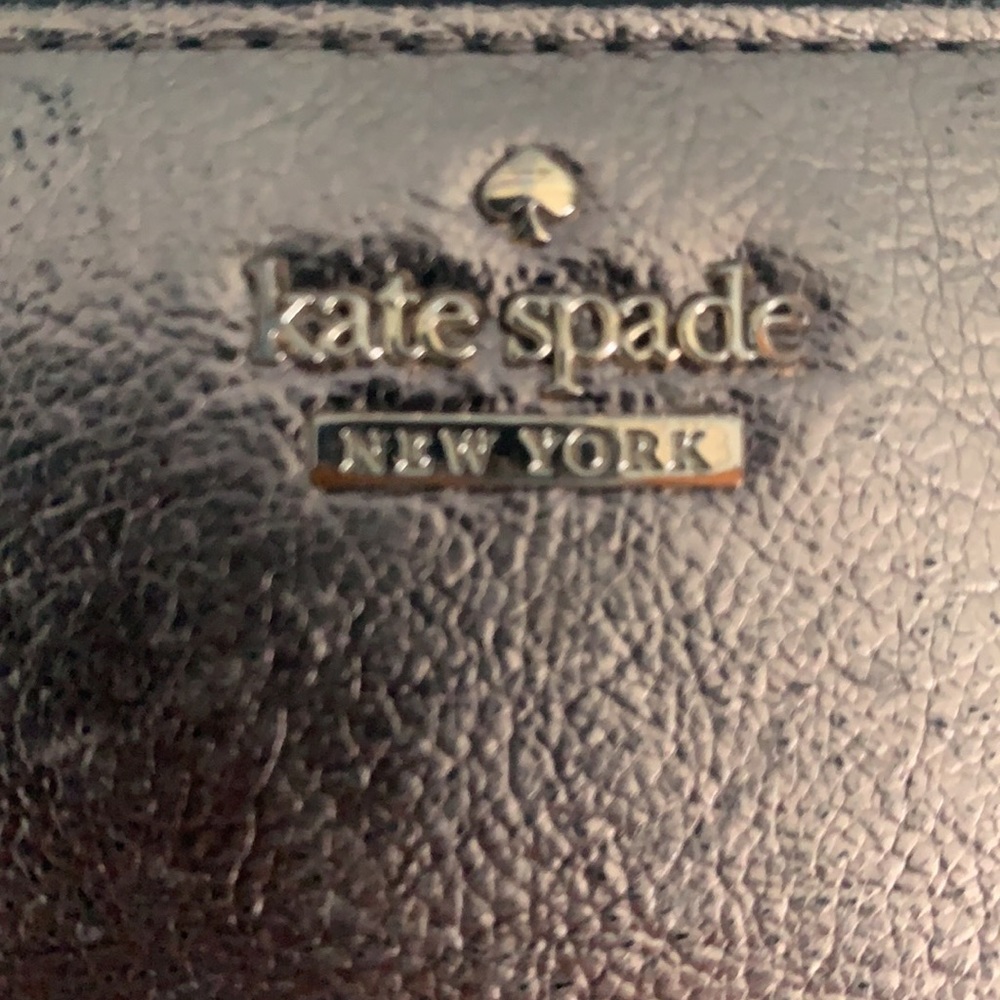 Kate Spade Zip Around  Wallet - Metallic